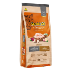  Ração Special Cat Ultralife Gatos Castrados 10kg